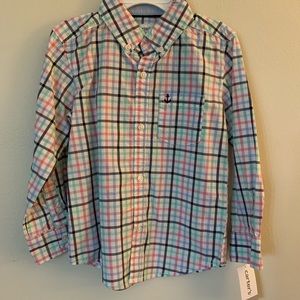Boys Carter’s button down shirt